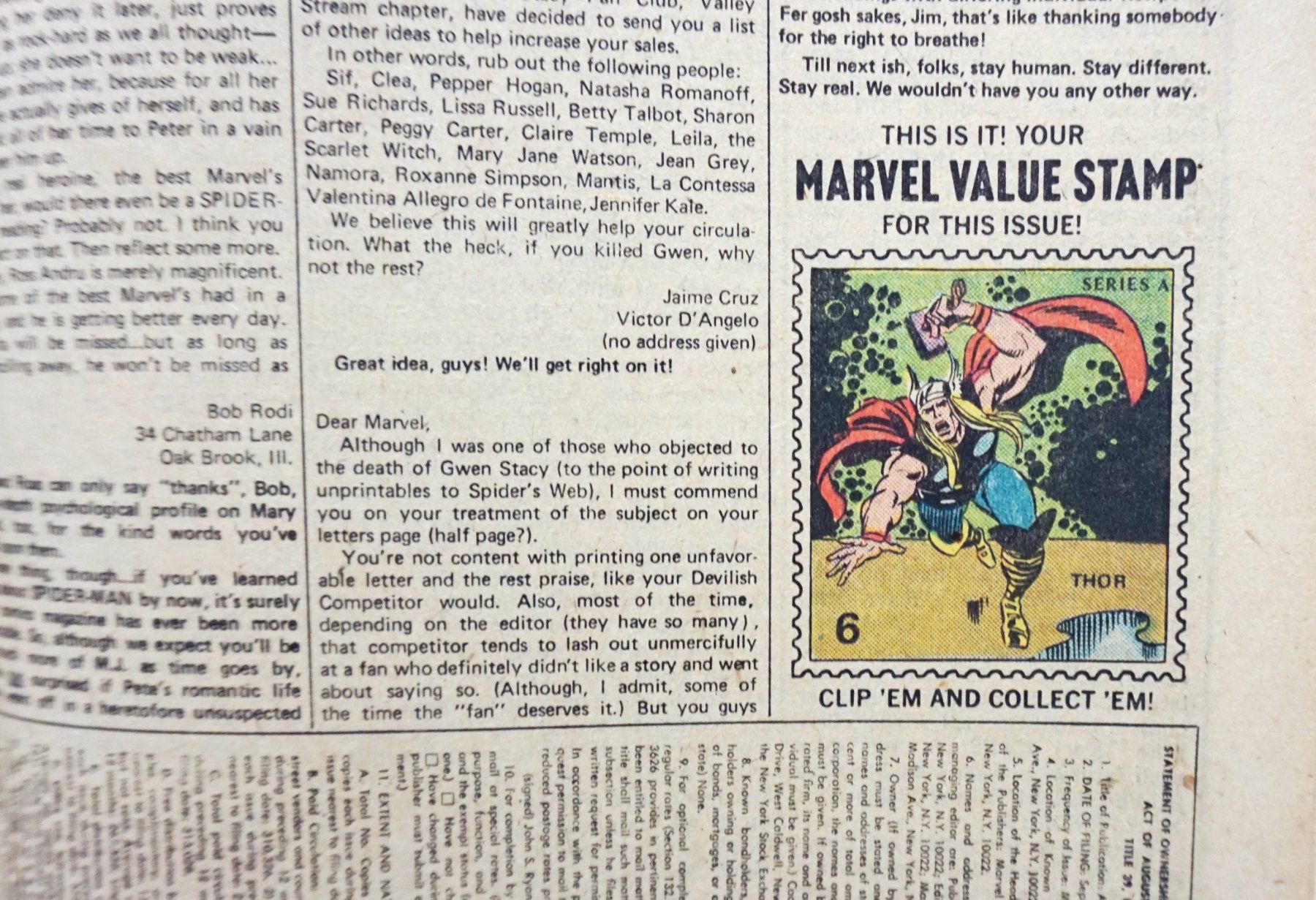 Fumetti: AMAZING SPIDER-MAN 132 WITH THOR MARVEL VALUE STAMP 1974 – Usato da Lugano venduto da YouWantUS 2