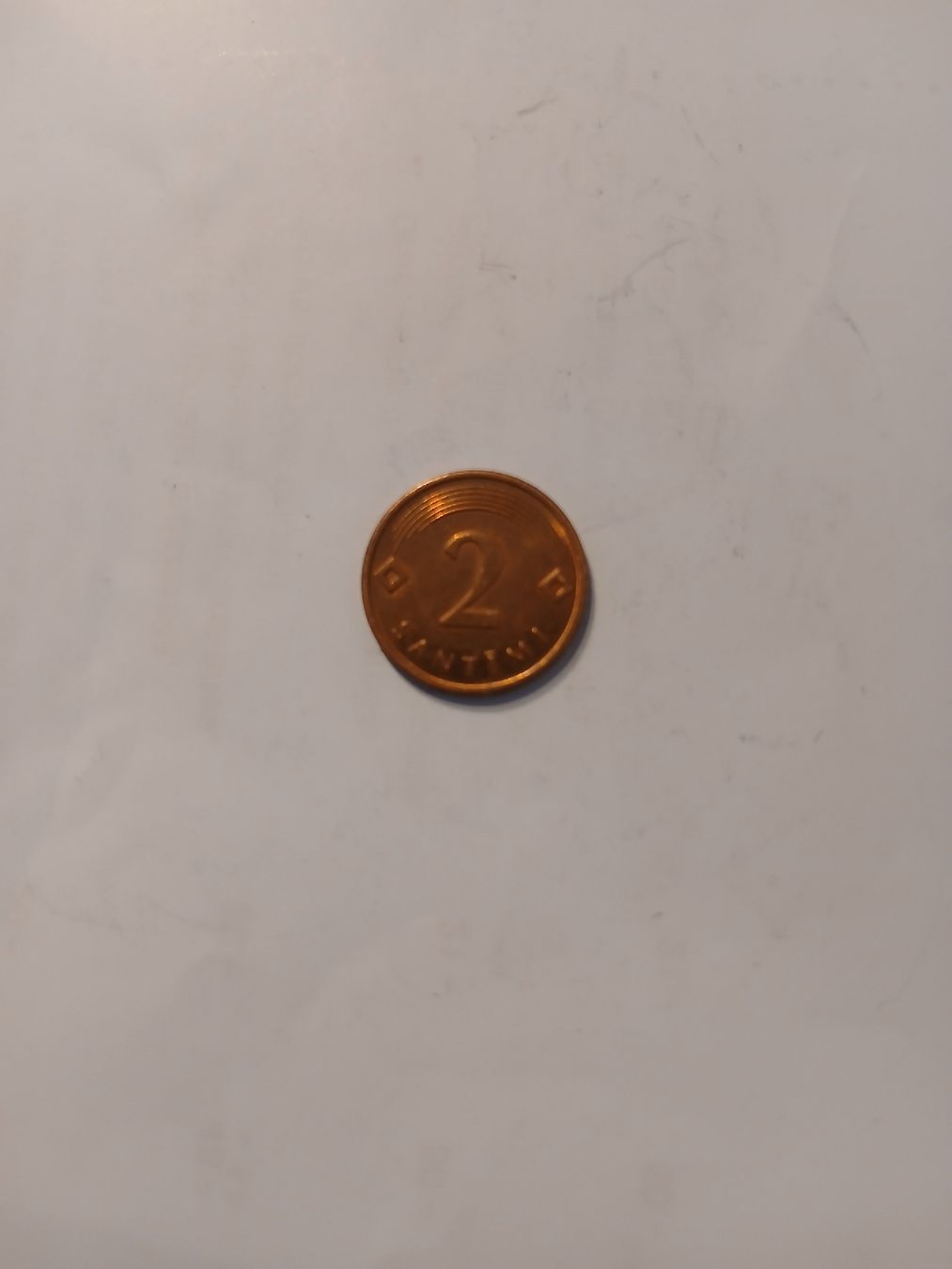 Tutti le monete: 2 santimi Lettonie 2009. Rare – Usato da Marly venduto da globetrotter1723