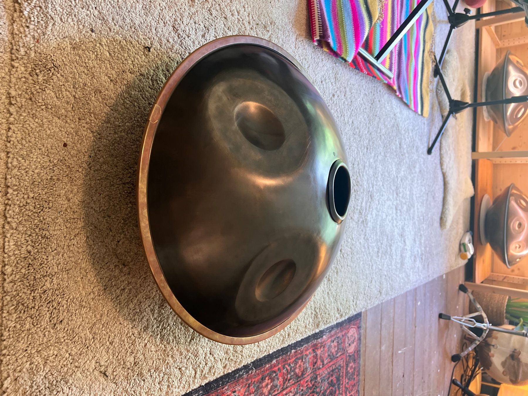 Handpan F - Low Pygmy 11, 2 tiefe bottom notes, RAV-Pan (Gebraucht) in ...