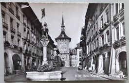Bern - Kramgasse mit Zeitglocken