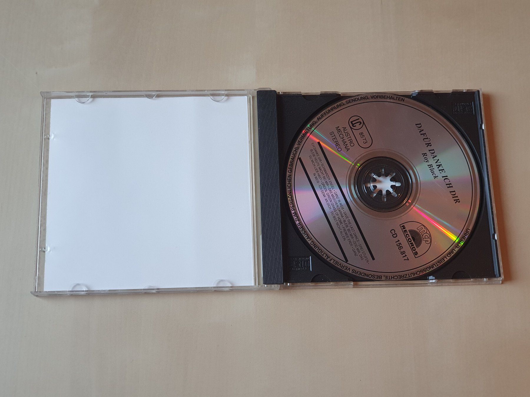 CD: Roy Black singt Ihre Lieblings Hits – Usato da Stansstad venduto da collectorsshop 2
