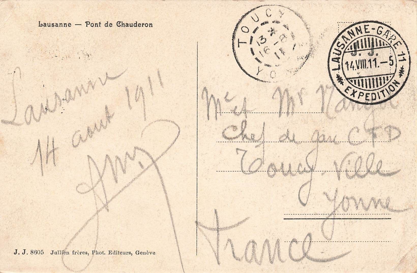Cartoline postali: Lausanne VD Tram Straßenbahn – Usato da Biasca venduto da Blenio71 1