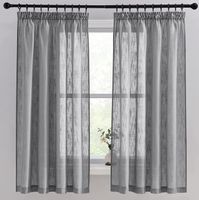 Vorhänge Leinenoptik 2er-Set BxH 140x160cm