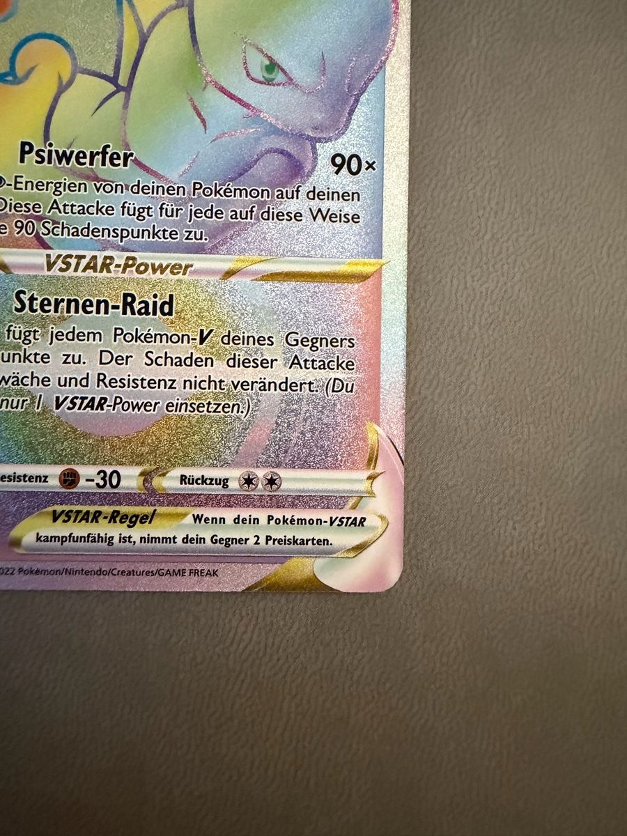 Pokémon Cartes à collectionner: Mewtu V Star (Rainbow) – D'occasion à Biel/Bienne par SeeLoewe55 4
