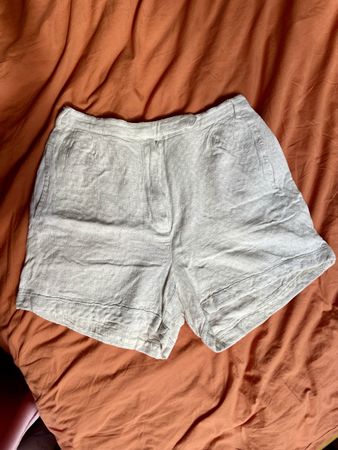 Sommerliche Shorts, weiss/écru, Grösse 38, Mango, elegant