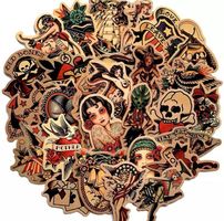 50 Stücke Tattoos Aufkleber/Stickers