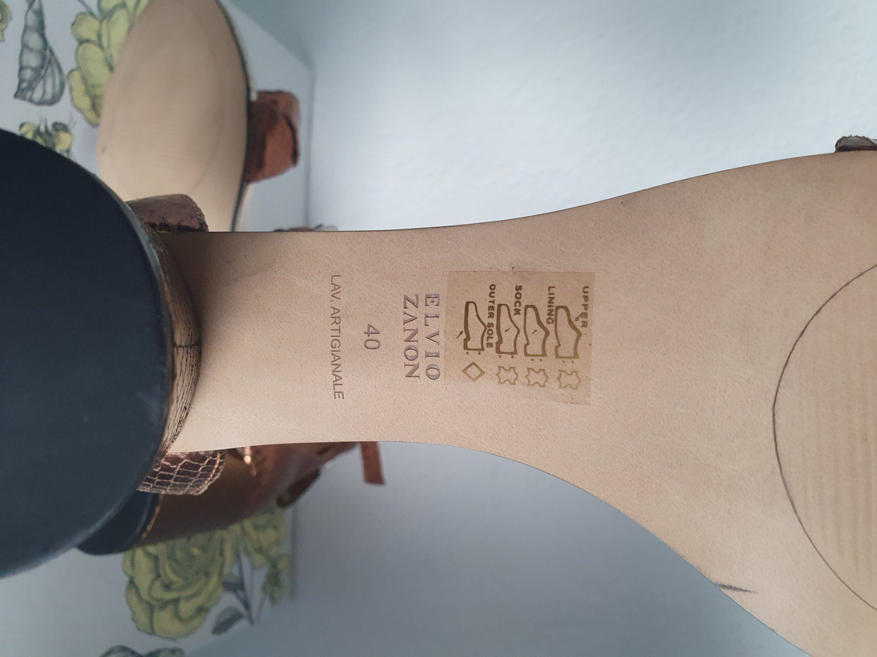 Damenschuhe: Sandale Elvio Zanon, Leder, Größe 40, bronze – Neu und originalverpackt aus Zuchwil von ger_ws6t 4