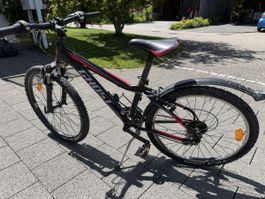 Ghost Kinderfahrrad 24 Zoll schwarzes Rad guter Zustand