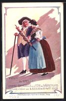 Vevey, Fete des Vignerons 1905, Vieux et