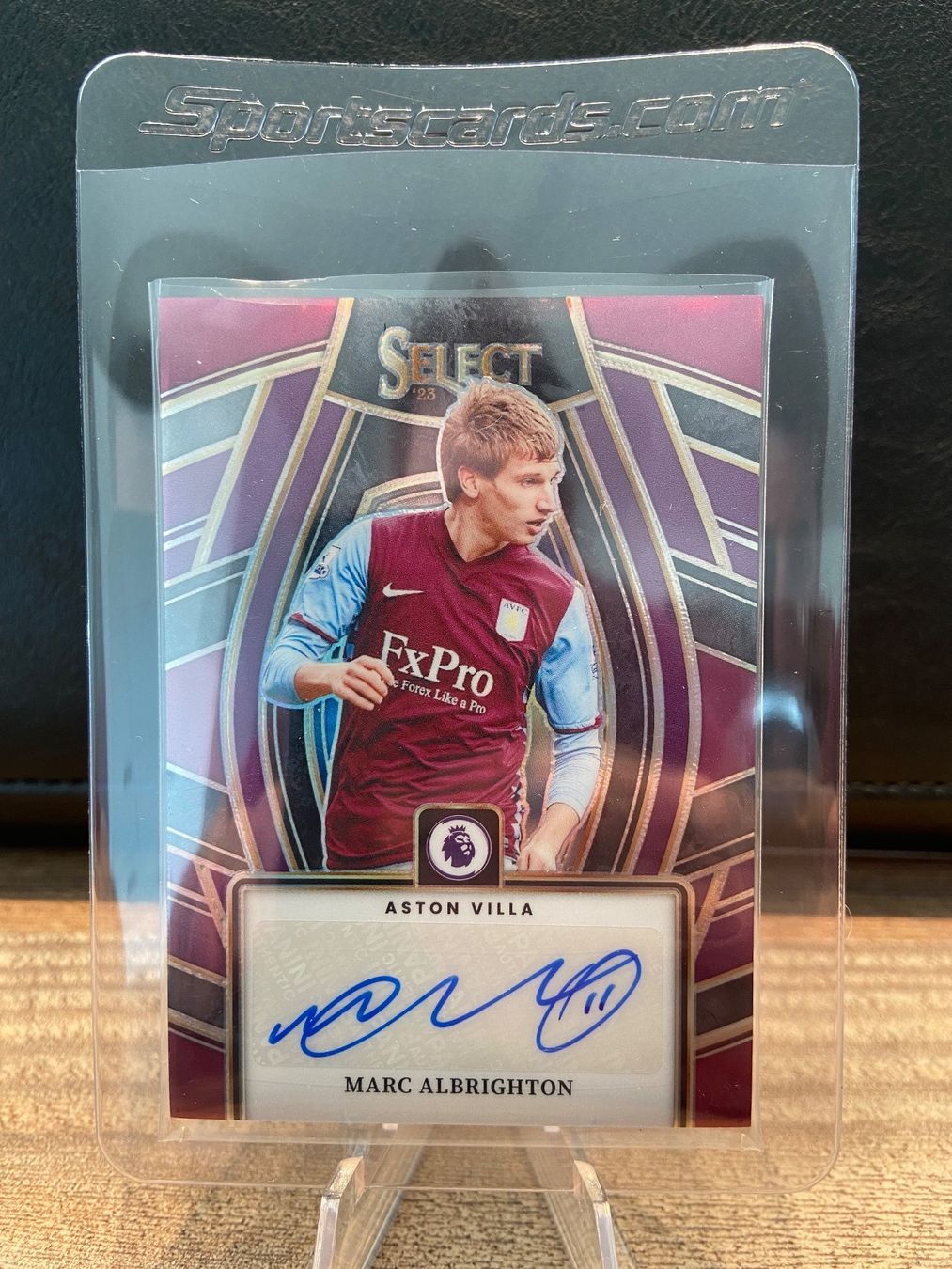 Panini Sammelbilder & Trading cards: Marc Albrighton Auto 08/49 Panini Select Prem. 23/24 – Gebraucht aus Dagmersellen von dav_b656