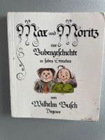 Mini Buch Max und Moritz, sieben Streiche von Wilhelm Busch