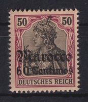 Dt. Auslandspost MAROKKO - Kat. 28 **