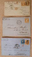Frankreich 1857/58 - 3 Briefe Napoleon