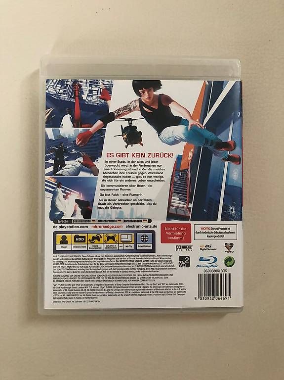 Giochi: Mirror s edge Ps3 Spiel – Usato da Gränichen venduto da adr1an 1