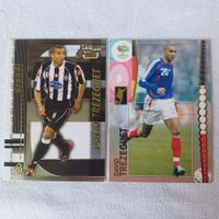 2x DAVID TREZEGUET Panini Cards Juve 03 & Frankreich WM 06