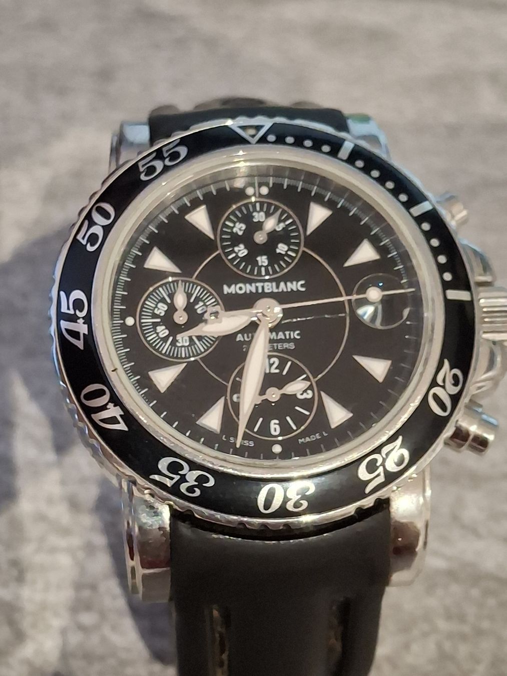 Montblanc Uhren: Montblanc Automatic Chronograph Herrenuhr – Gebraucht aus Reiden von Flomy-72