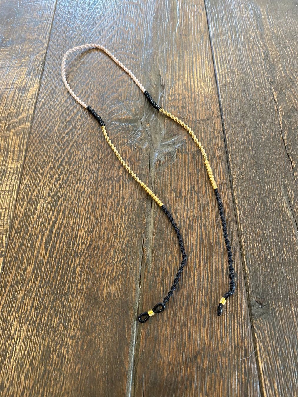 Catenine: Brillenkette Makramee Handmade – Nuovo (secondo la descrizione) da St. Niklaus VS venduto da loumonrohandmade 2