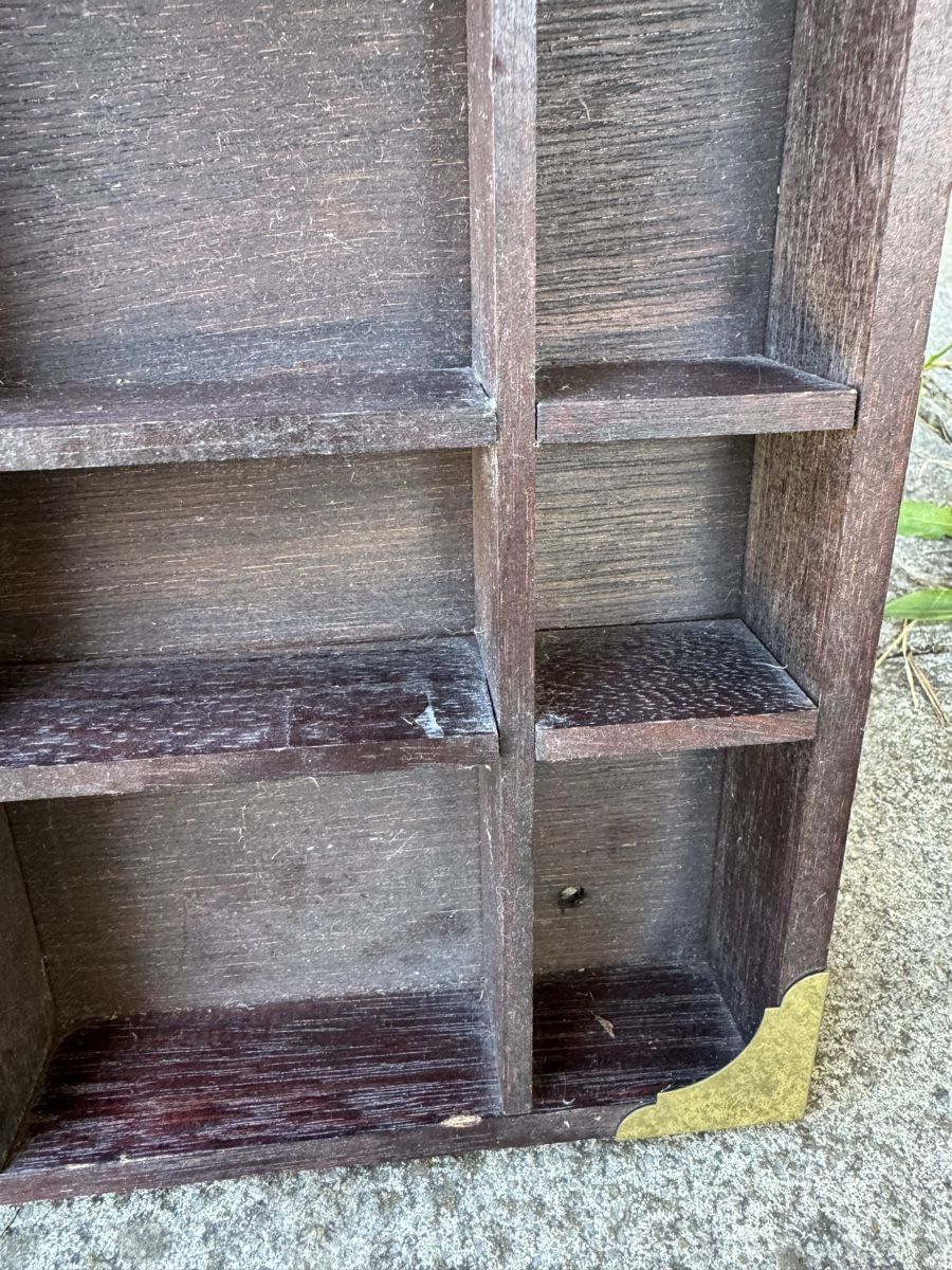 Scaffali: Setzkasten aus Holz mit Messing! – Usato da Le Sentier venduto da flo_dcg6 3