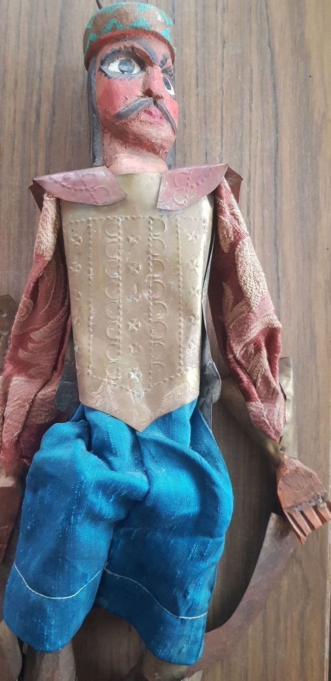 Figuren: Marionette Samurai Krieger antik – Gebraucht aus Mörschwil von antiksalon 5