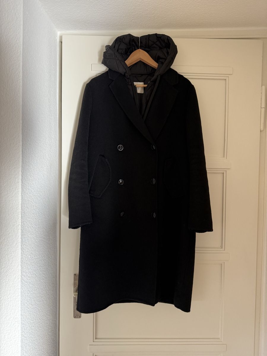 Mäntel: Black wool coat – Gebraucht aus Zürich von iul_9htt 1