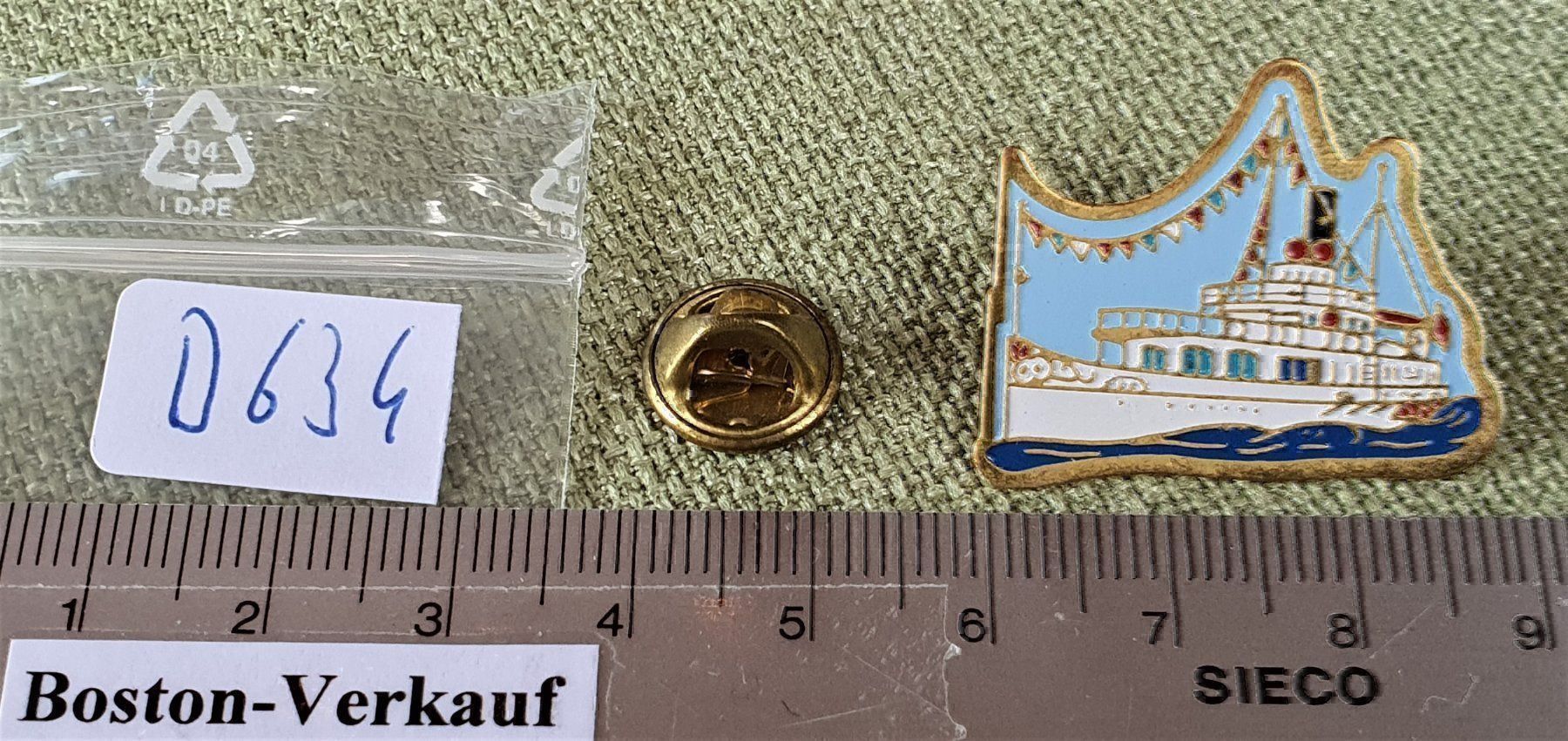 Plaketten & Abzeichen: D634 Schiff DS.Gallia Vierwaldstättersee – Gebraucht aus Reinach BL von Boston-Verkauf 3