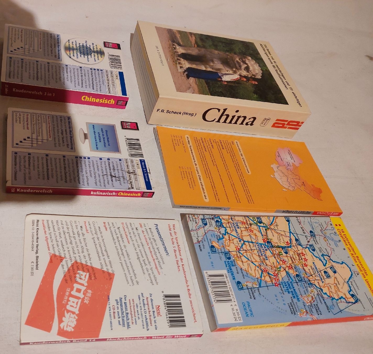 Libri: 6 chinesische Reiseführer und Sprachführer – Usato da Zürich venduto da Cortin 2