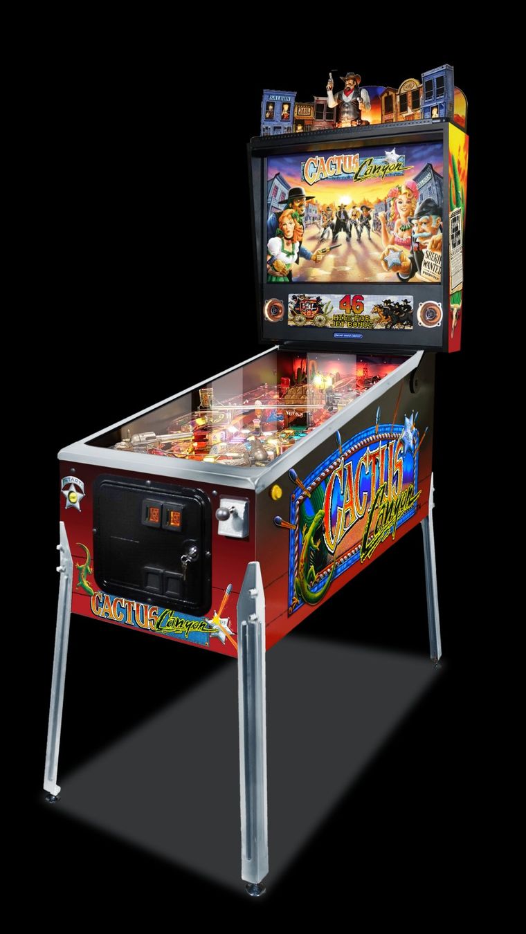 Flipper: Cactus Canyon SE+ Flipper – Nuovo e nell'imballaggio originale da Solothurn venduto da pinball-wizard