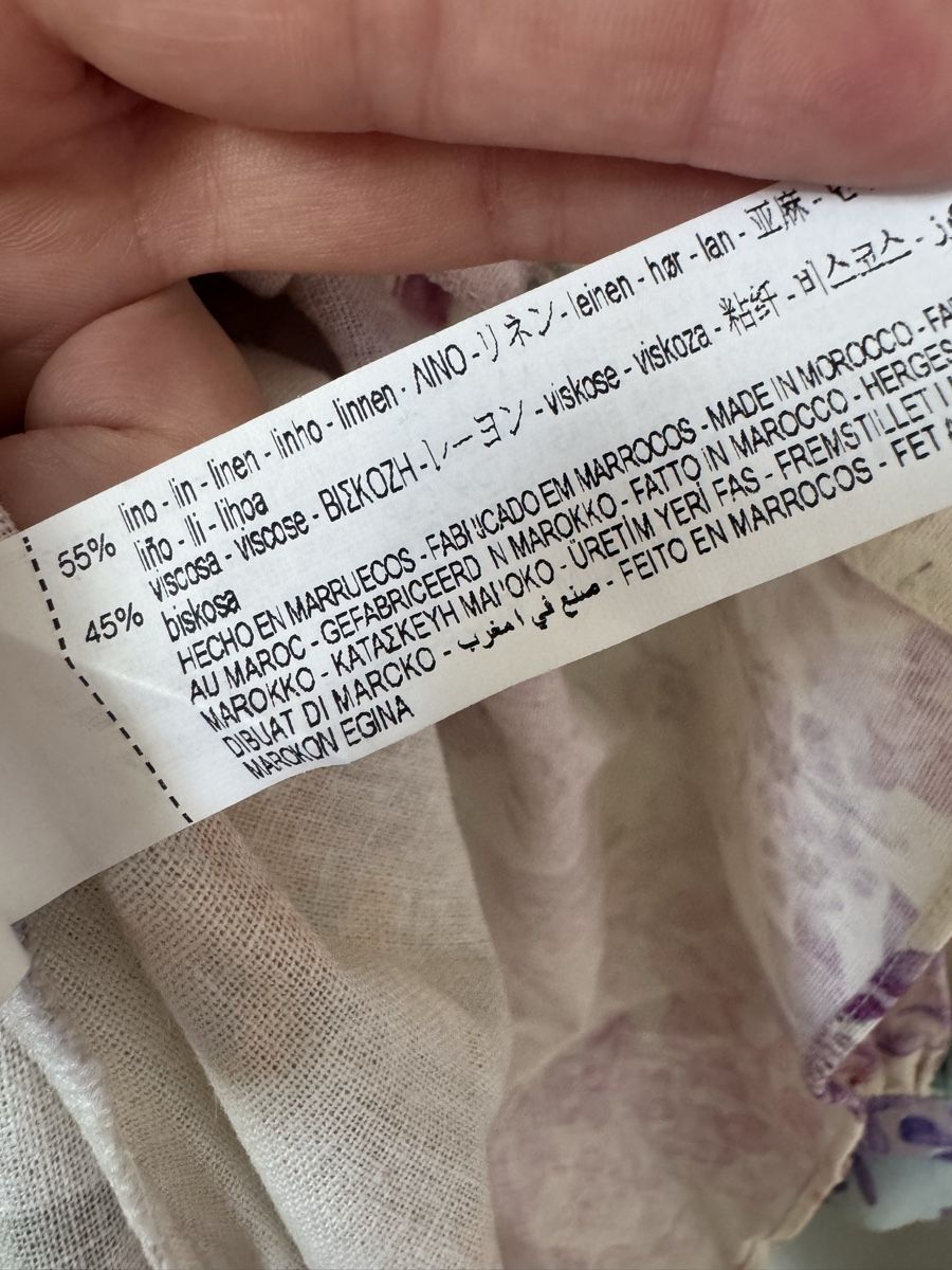 Zara Vestiti: ZARA Kleid patchwork floral Sommer Grösse M  – Usato da Zürich venduto da kat_t9m9 6
