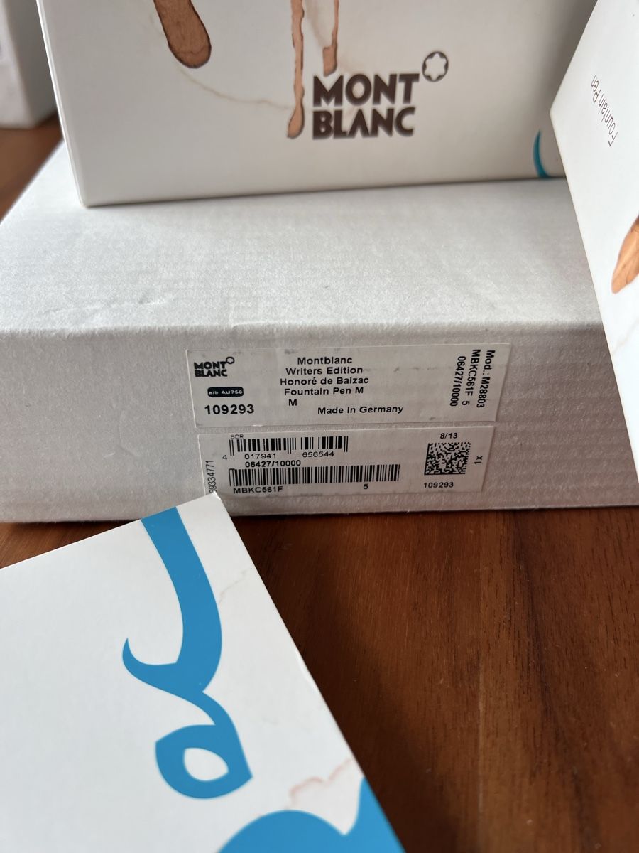 Montblanc Stifte & Marker: Montblanc Writers Edition BALZAC NEU – Neu und originalverpackt aus Roggwil BE von and_sl26 4