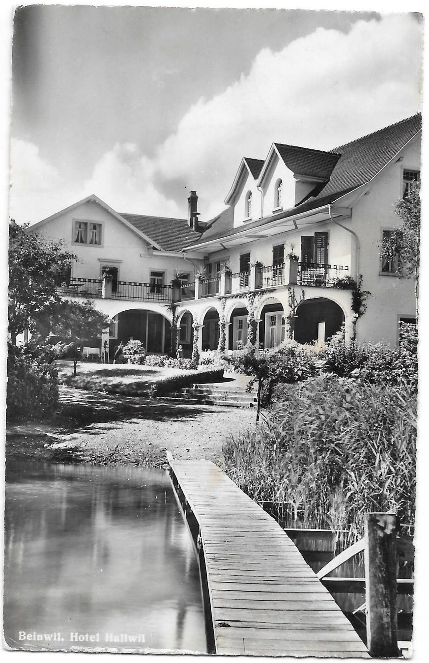 Cartoline postali: Beinwil am See Hotel Hallwil – Usato da Olten venduto da clotaldi