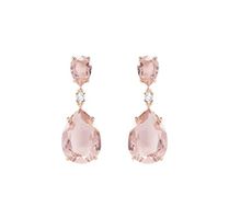 Swarovski Vintage Ohrring, rose vergolded