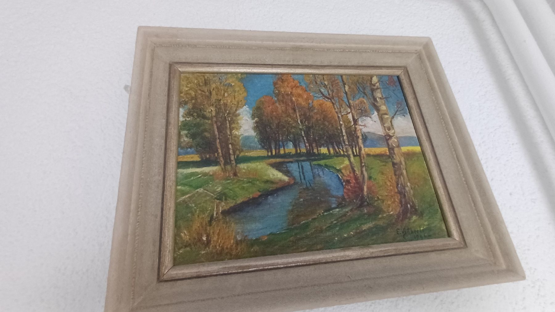 Tableaux: Schönes Landschaftsbild Handgemalt – D'occasion à Flawil par Pinkmalibu