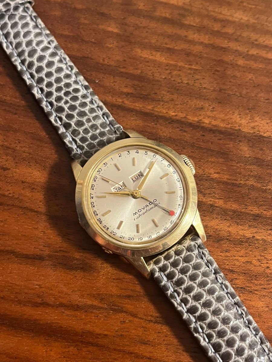 Movado Orologi: Movado Calendomatic 18K Triple Date – Usato da Giffers venduto da non_plus_ultra