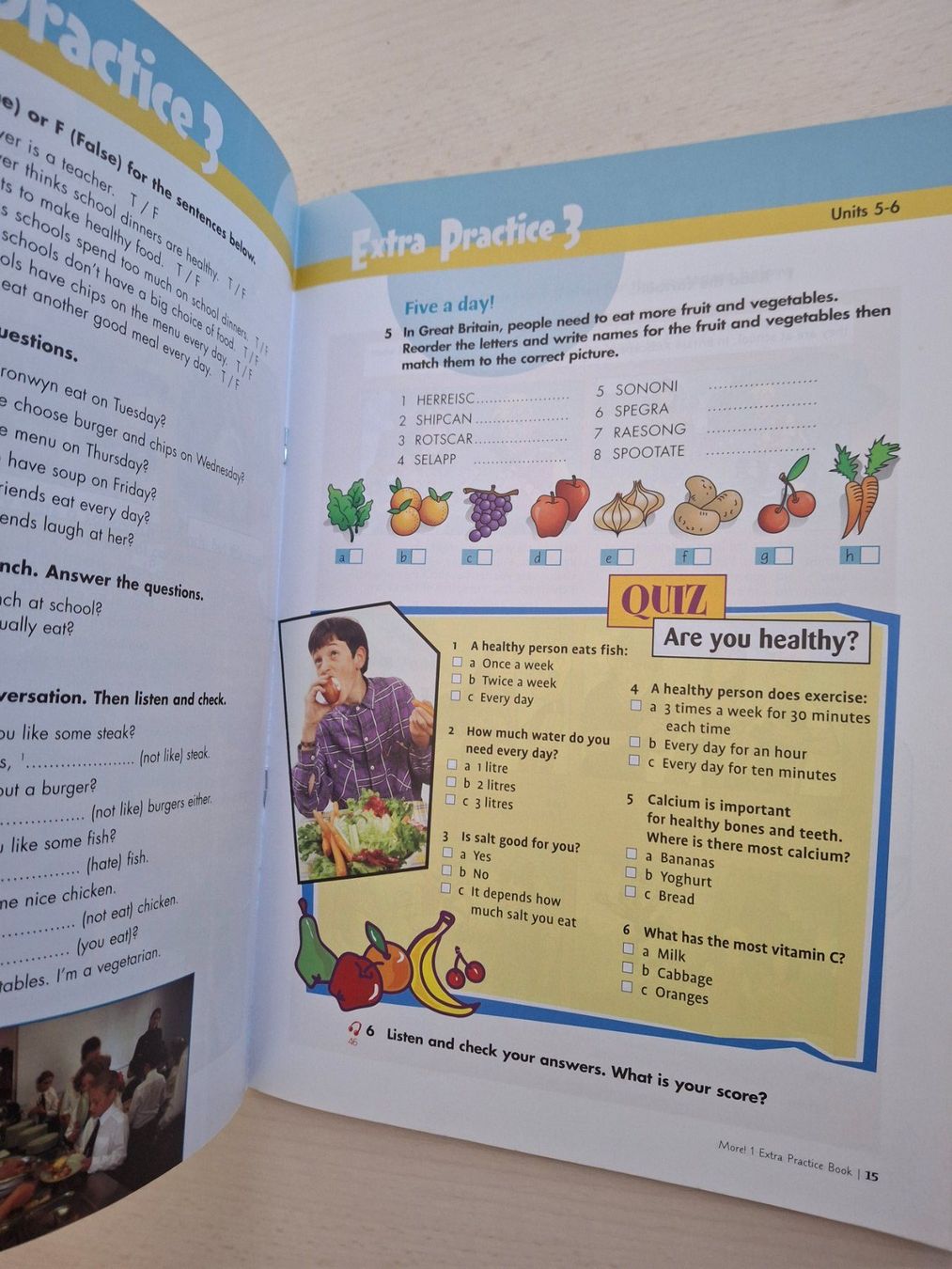 Libri: More Extra Practice Book 1 Schulbuch , neuwertig – Nuovo (secondo la descrizione) da Walterswil SO venduto da Jerry_maus 2