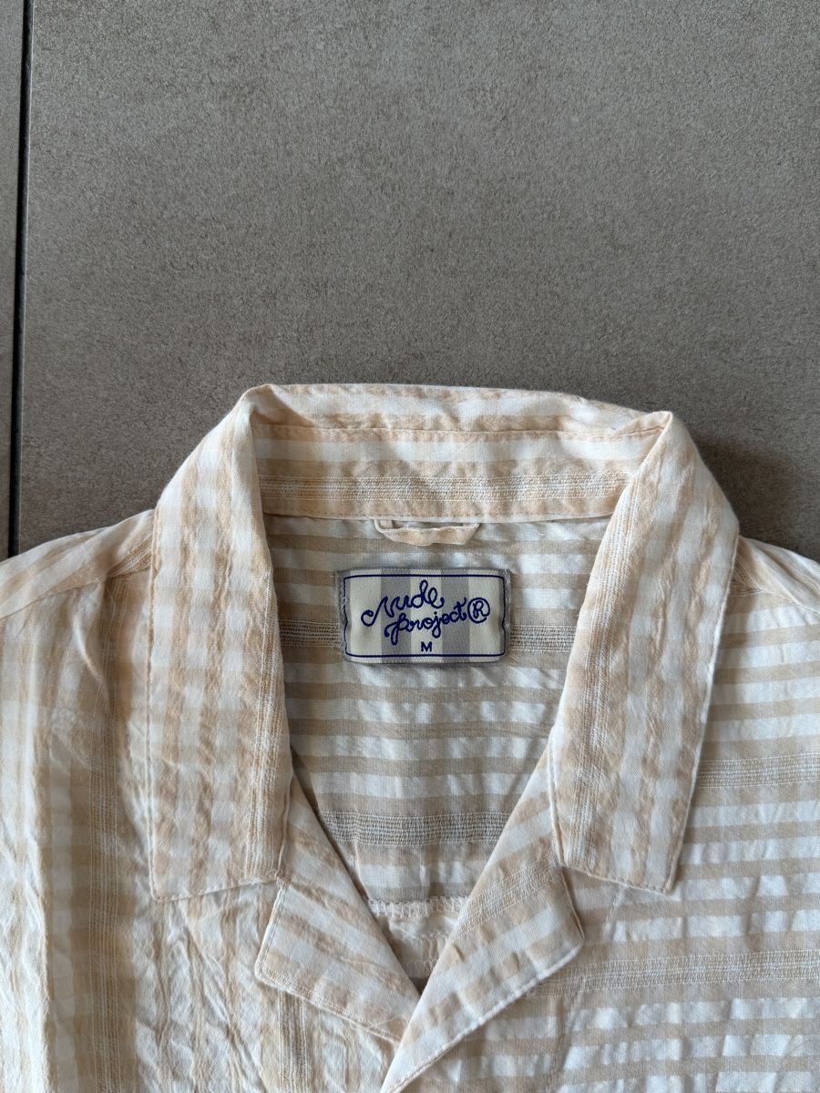 Blusen: Camicia Nude Project M beige nuova! – Neu (gemäss Beschreibung) aus Balerna von kil_gx6d 1