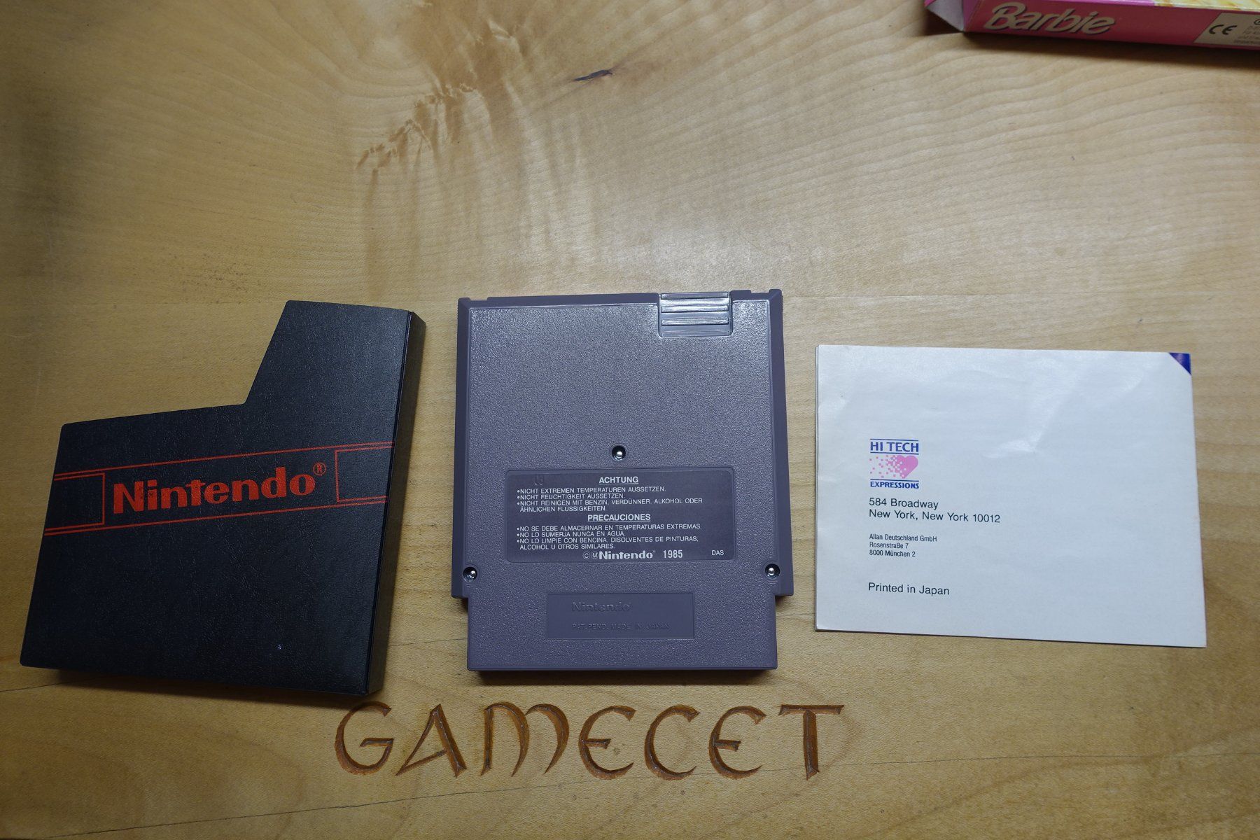 Nintendo Spiele: Barbie NES Nintendo PAL B – Gebraucht aus Steinach von Gamecet 8