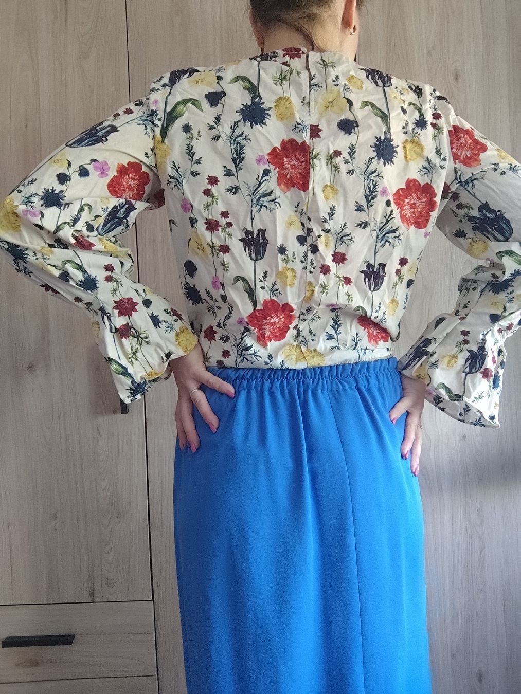 Camicette: Blouse floral print tie front size S – Usato da Mägenwil venduto da VintageGirly 7