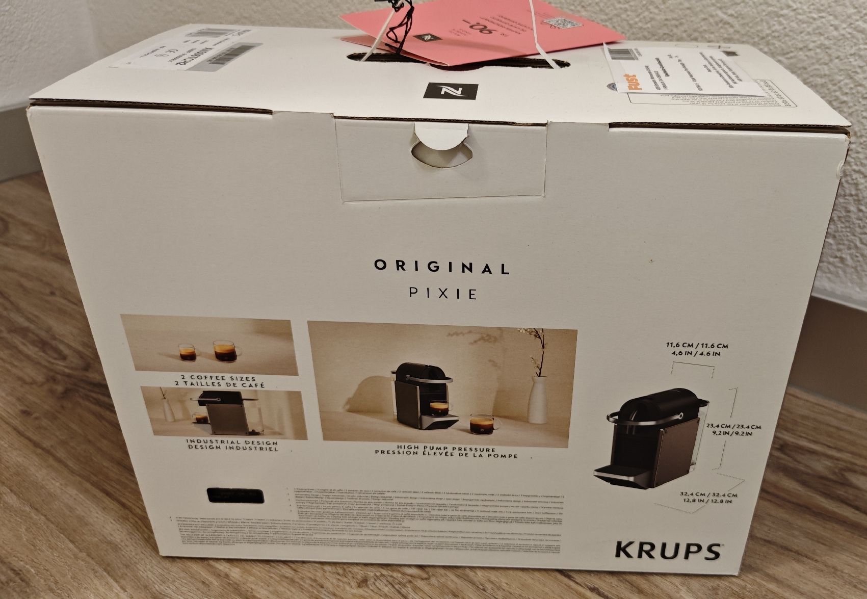 Krups Machines à café & Machines à expresso: Kaffeemaschine Krups Nespresso Pixie Titan  – Neuf avec emballage d'origine à Neuenkirch par ele99 1
