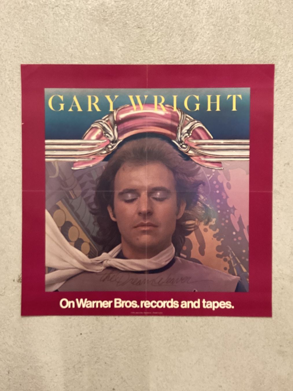 Foto & Immagini: Promoplakat Gary Wright – Usato da Gutenswil venduto da Hamzian