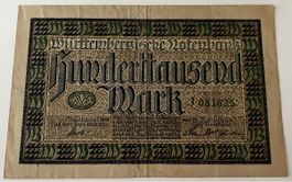 Deutschland 100‘000 Mark 1923