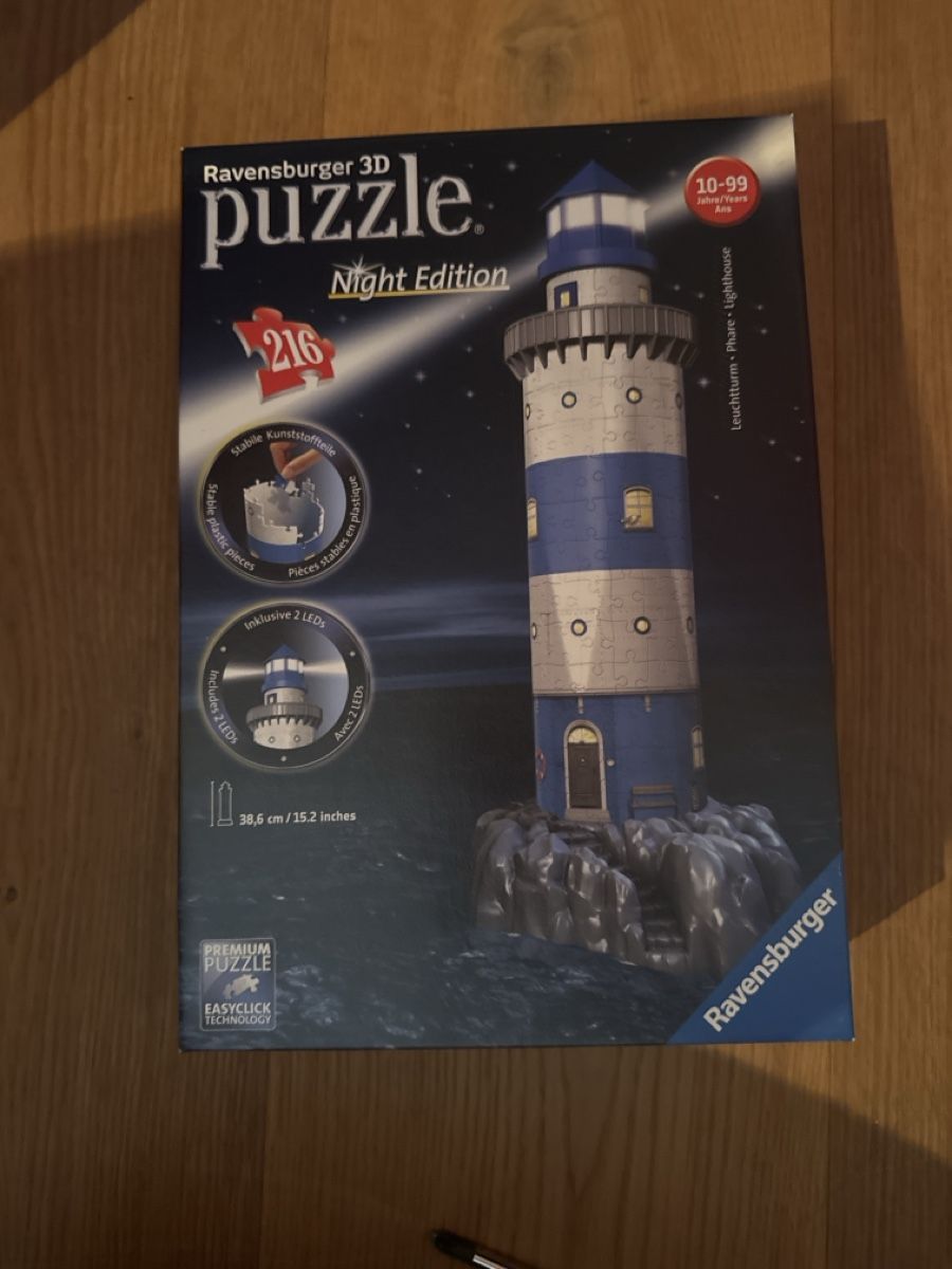 Ravensburger Puzzle: 3D Puzzle Leuchtturm  – Usato da Menziken venduto da xirixs