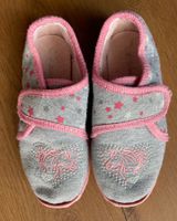 Finken/ Hausschuhe grau-rosa von Graceland, Gr. 25