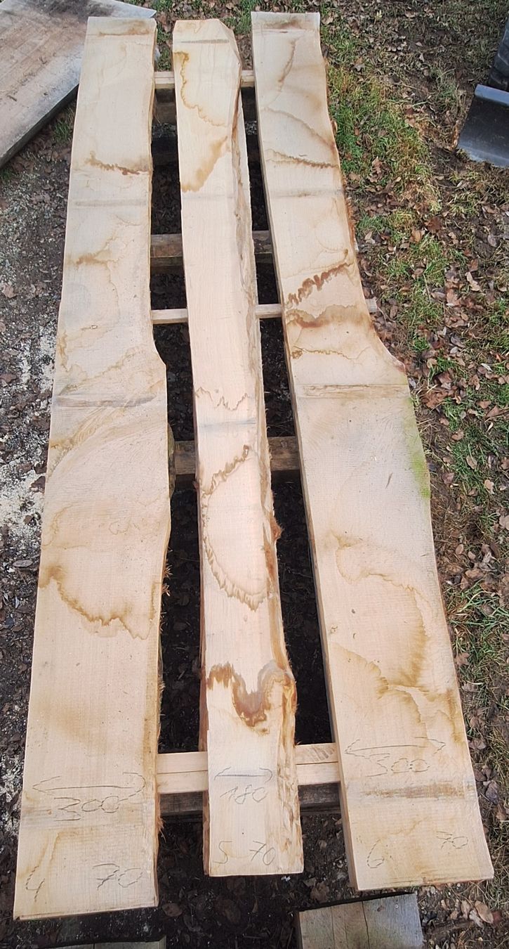 Articoli in legno: Eichenbrett 70mm,  4m Länge – Nuovo (secondo la descrizione) da Waldkirch venduto da bauprofi87 1