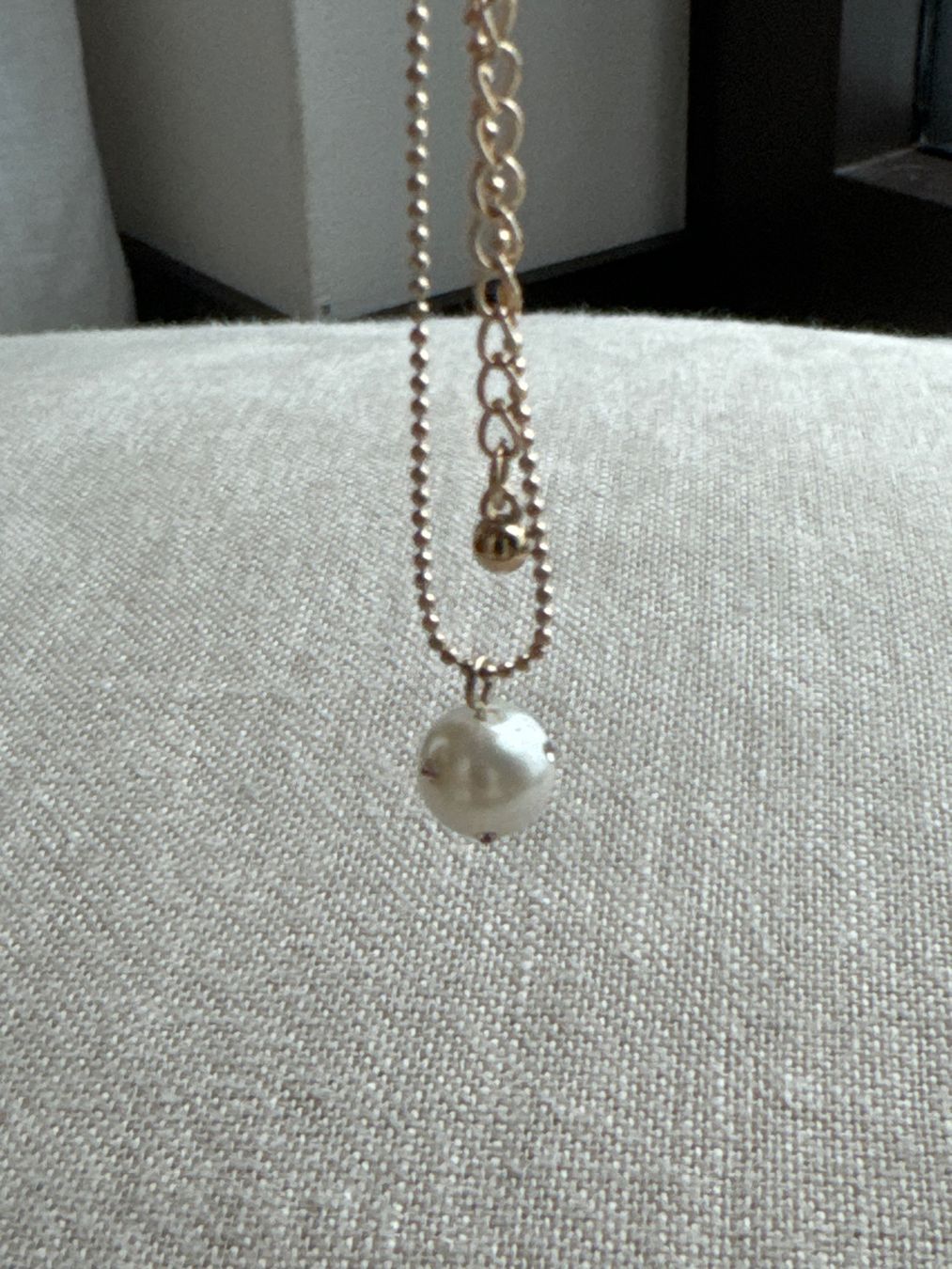 Ketten: Halskette mit Perle ✨ NEU! – Neu (gemäss Beschreibung) aus Brütten von Rod816 2