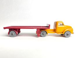 Vintage Dinky Dublo 072 Bedford Articulated Flat-bed Truck