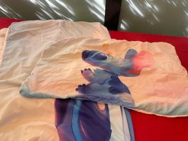 Kinder Stitch Duvet und Kissen Überzug 130x200 und 75x45 cm
