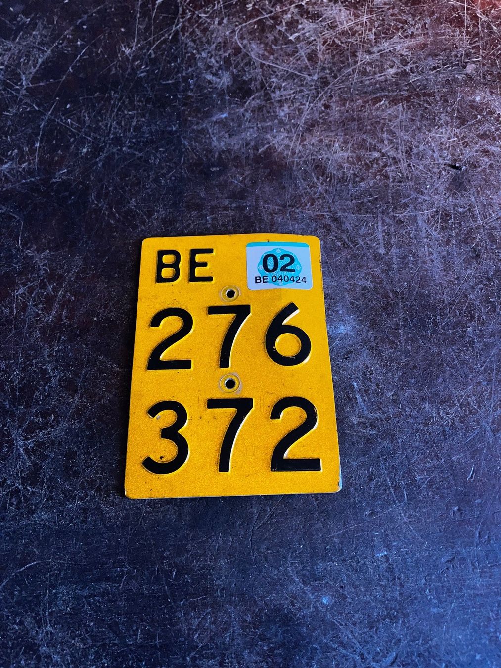 Sachs Parti ricambio per ciclomotori: BE Mofa Nummernschild – Usato da Fahrni b. Thun venduto da berger_tuning34 1