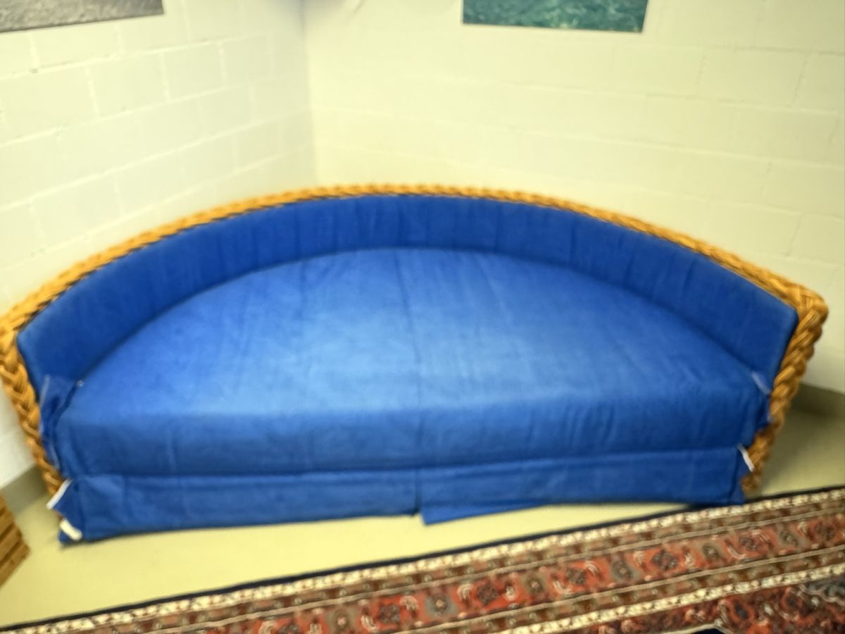 Divani: Korb- Schlafsofa, halbrund – Usato da Meyriez venduto da maxhochuli 4