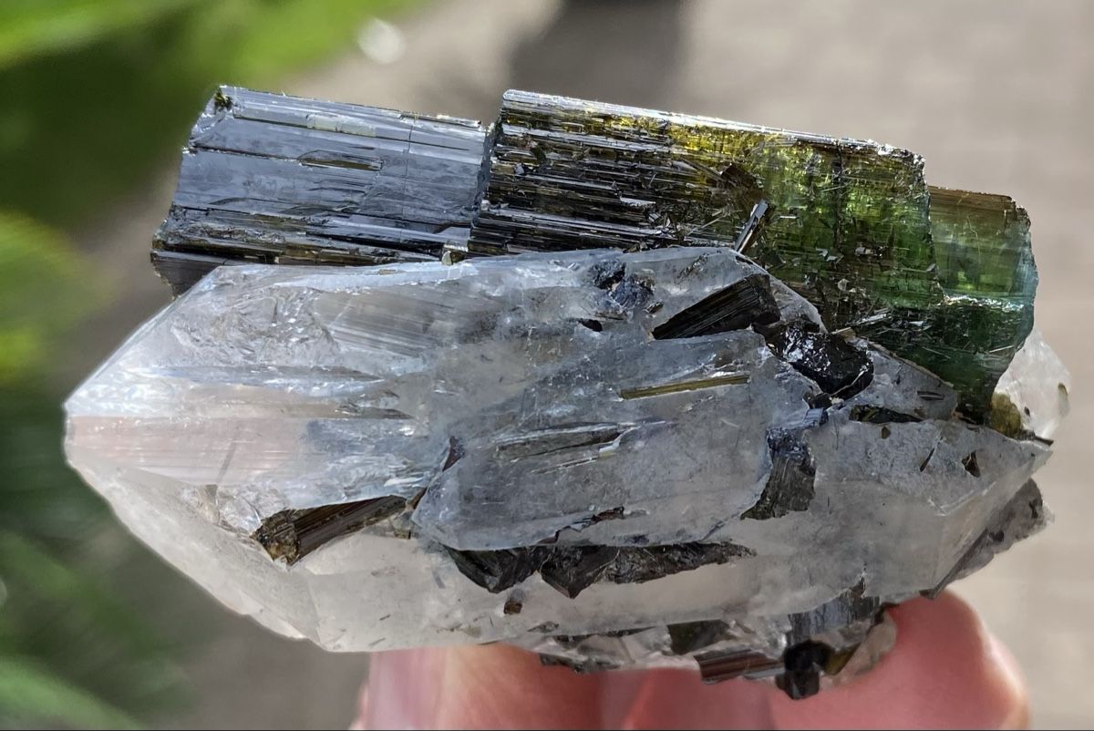Minerali & Pietre curative: Top Turmalin auf Quarz Doppelender  – Usato da Selzach venduto da 321compac 8