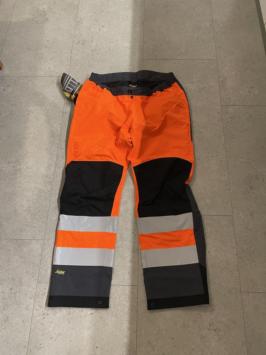 Snickers Pantaloni: Snickers Arbeitshose, orange-grau, Größe L – Nuovo e nell'imballaggio originale da Flums venduto da mai_9fr6